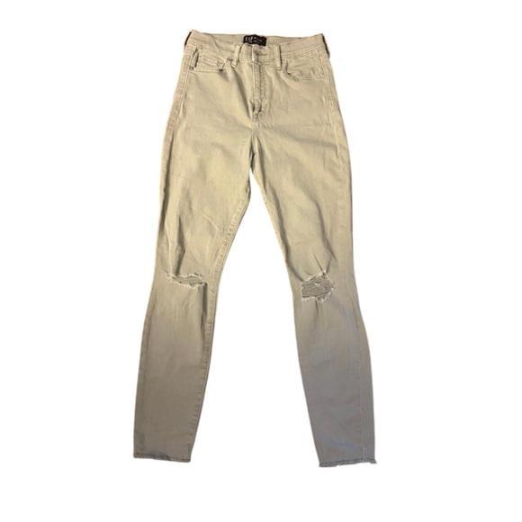 GAP Denim - GAP Denim Legging Jeans Light Green Color Size 26 Regular